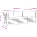 Set de canapele de exterior 3 Bucată Maro Lemn Solid de Acacia - WALTI WALTI