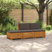 Set de canapele de exterior 3 Bucată Maro Lemn Solid de Acacia - WALTI WALTI
