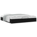 Cadru de pat otoman Negru King size Piele artificială - WALTI WALTI