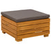 Set de lounge pentru grădină 2 Bucată Maro Lemn Solid de Acacia - WALTI WALTI