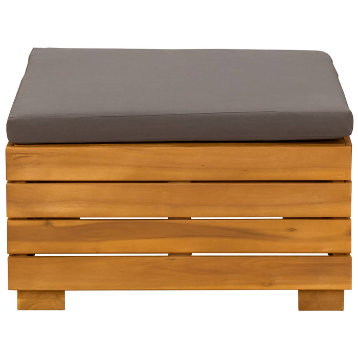 Set de lounge pentru grădină 2 Bucată Maro Lemn Solid de Acacia - WALTI WALTI