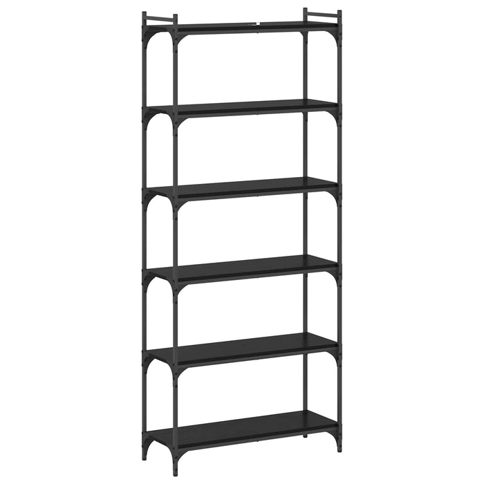 Bibliotecă 6 niveluri 80 x 30 x 188 cm Lemn prelucrat WALTI