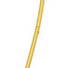 Arc de nuntă Auriu 195 x 35 x 211 cm Oțel - WALTI WALTI