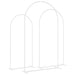 Arc de nuntă 3 pcs Alb Oțel - WALTI WALTI