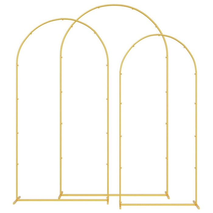 Arc de nuntă 3 pcs Auriu Oțel - WALTI WALTI