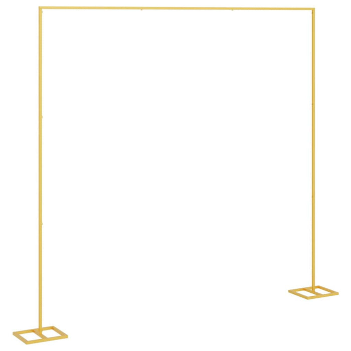 Arc de nuntă Auriu 338 x 35 x 300 cm Oțel - WALTI WALTI