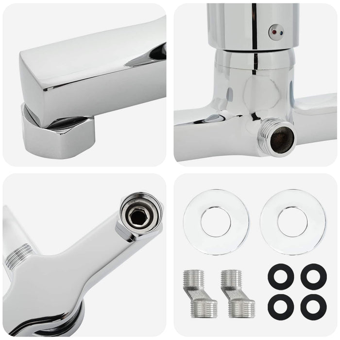Robinet mixer pentru duș Crom G 1 / 2 inci Alamă - WALTI WALTI