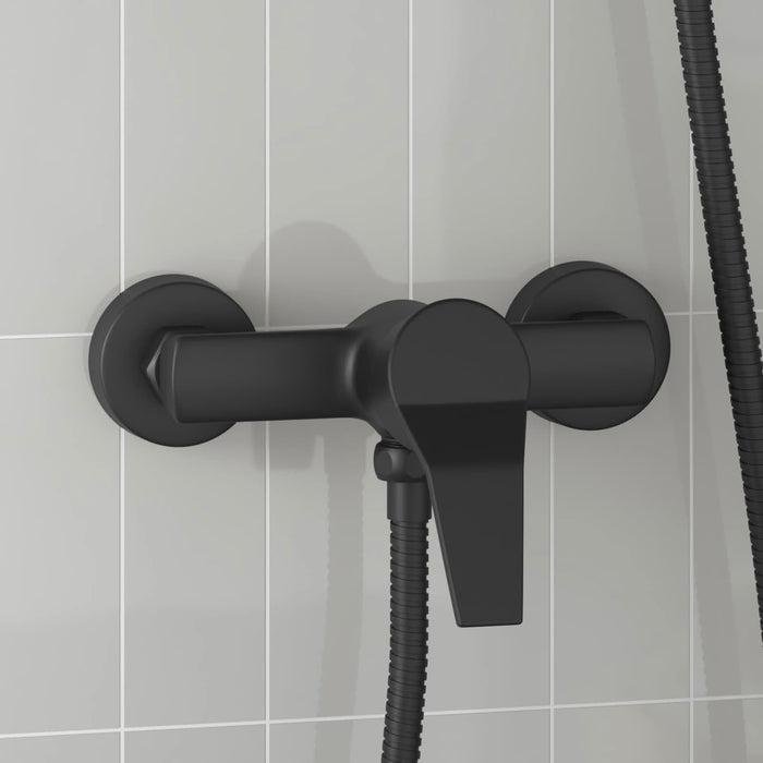 Robinet mixer pentru duș Negru G 1 / 2 inci Alamă - WALTI WALTI