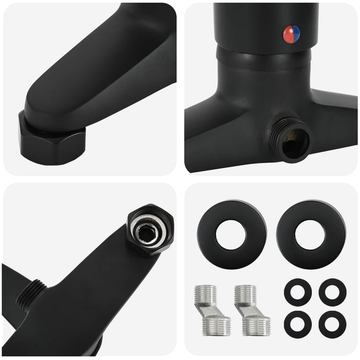 Robinet mixer pentru duș Negru G 1 / 2 inci - WALTI WALTI