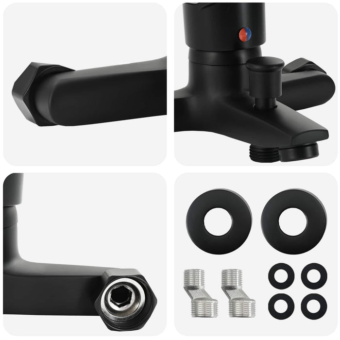 Robinet mixer pentru duș Negru G 1 / 2 inci - WALTI WALTI