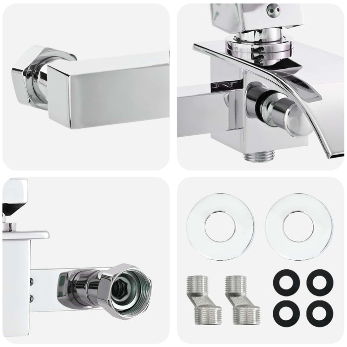 Robinet mixer pentru duș Crom G 1 / 2 inci - WALTI WALTI