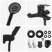 Set de cap de duș Negru G 1 / 2 inci - WALTI WALTI
