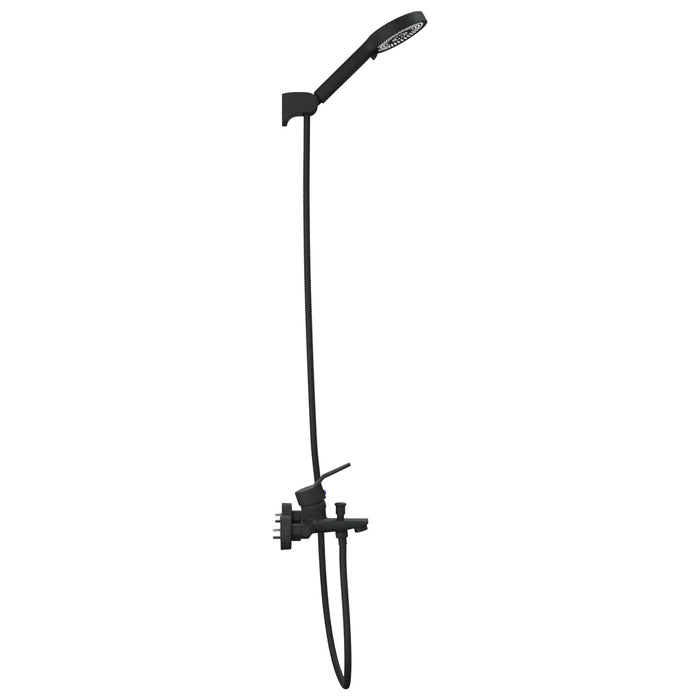 Set de cap de duș Negru G 1 / 2 inci - WALTI WALTI