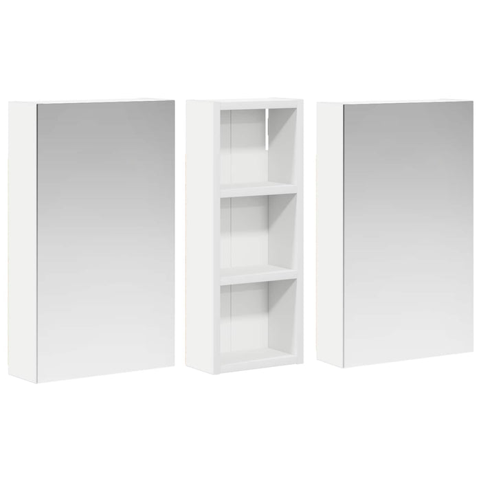 Set dulap baie 3 buc. 80 x 10,5 x 50 cm Lemn prelucrat WALTI