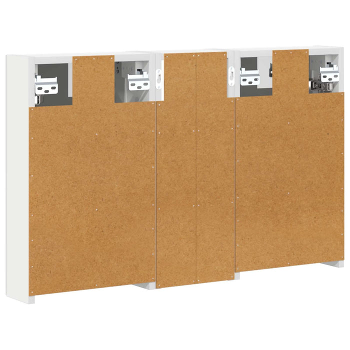 Set dulap baie 3 buc. 80 x 10,5 x 50 cm Lemn prelucrat WALTI