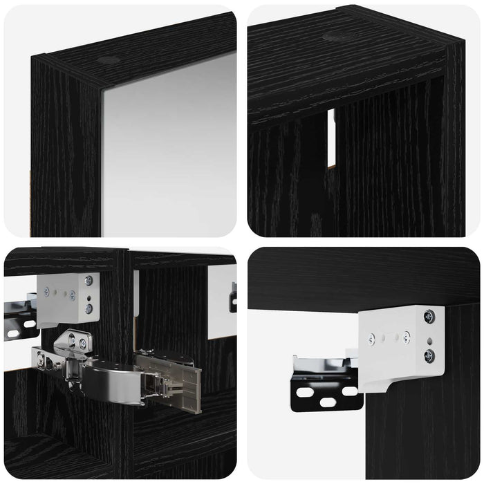 Set dulap baie 3 buc. 80 x 10,5 x 50 cm Lemn prelucrat WALTI