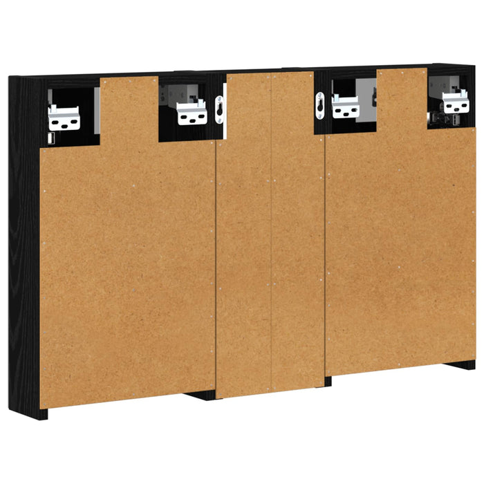 Set dulap baie 3 buc. 80 x 10,5 x 50 cm Lemn prelucrat WALTI