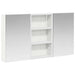 Set dulap baie cu raft 3 pcs 90 x 10,5 x 50 cm Lemn compozit - WALTI WALTI