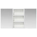 Set dulap baie cu raft 3 pcs 90 x 10,5 x 50 cm Lemn compozit - WALTI WALTI