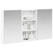 Set dulap baie cu raft 3 pcs 90 x 10,5 x 50 cm Lemn compozit - WALTI WALTI