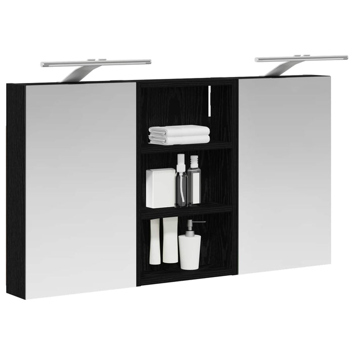 Set dulap baie 3 buc. 90 x 10,5 x 50 cm Lemn prelucrat - WALTI WALTI