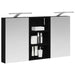 Set dulap baie 3 buc. 90 x 10,5 x 50 cm Lemn prelucrat - WALTI WALTI