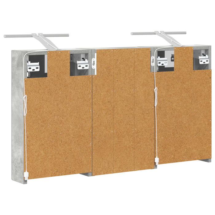 Set dulap baie 3 buc. 90 x 10,5 x 50 cm Lemn prelucrat WALTI