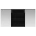 Set dulap baie cu raft 3 pcs 100 x 10,5 x 50 cm Lemn compozit - WALTI WALTI