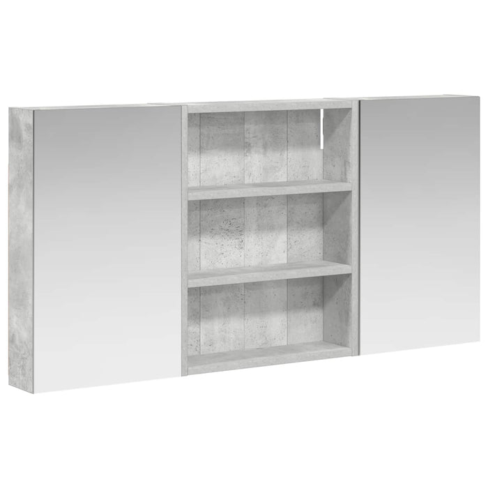 Set dulap baie 3 buc. 100 x 10,5 x 50 cm Lemn prelucrat WALTI