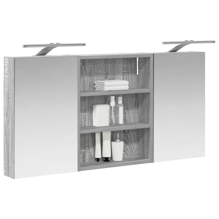Set dulap baie 3 buc. 100 x 10,5 x 50 cm Lemn prelucrat WALTI