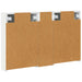 Set dulap baie cu raft 3 pcs 100 x 10,5 x 60,5 cm Lemn compozit - WALTI WALTI