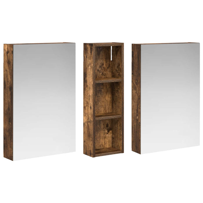 Set dulap baie 3 buc. 100 x 10,5 x 60,5 cm Lemn prelucrat WALTI