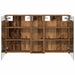Set dulap baie cu raft 3 pcs 100 x 10,5 x 60,5 cm Lemn compozit - WALTI WALTI