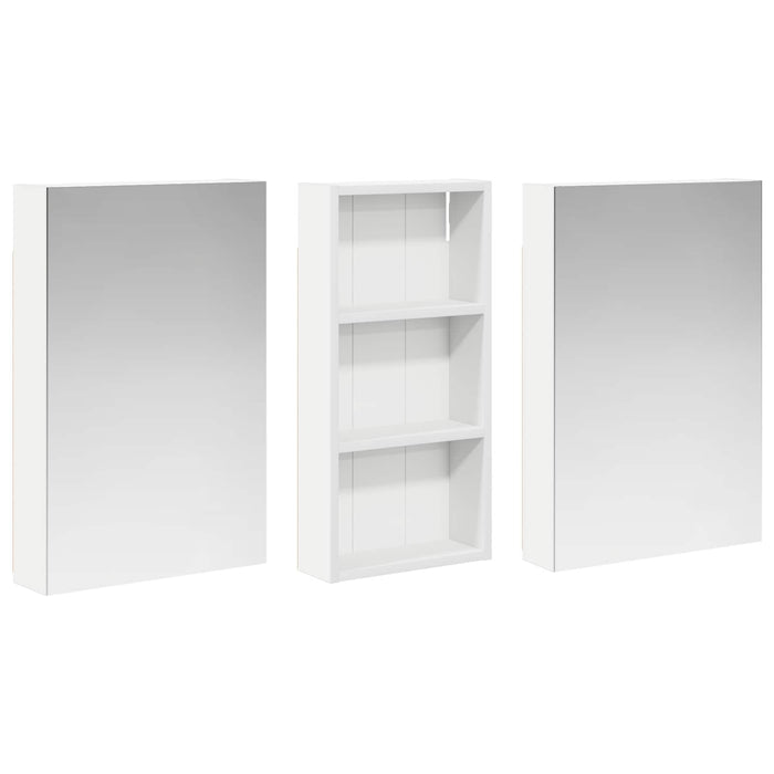 Set dulap baie 3 buc. 110 x 10,5 x 60,5 cm Lemn prelucrat - WALTI WALTI