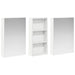Set dulap baie 3 buc. 110 x 10,5 x 60,5 cm Lemn prelucrat - WALTI WALTI