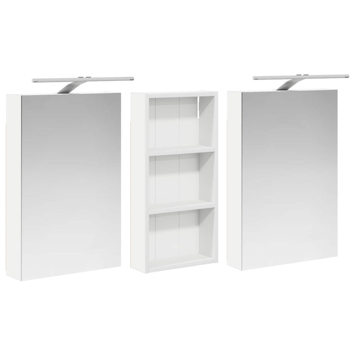 Set dulap baie 3 buc. 110 x 10,5 x 60,5 cm Lemn prelucrat - WALTI WALTI