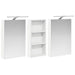 Set dulap baie 3 buc. 110 x 10,5 x 60,5 cm Lemn prelucrat - WALTI WALTI