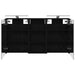 Set dulap baie cu raft 3 pcs 110 x 10,5 x 60,5 cm Lemn compozit - WALTI WALTI