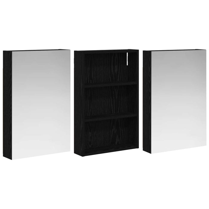 Set dulap baie 3 buc. 120 x 10,5 x 60,5 cm Lemn prelucrat - WALTI WALTI