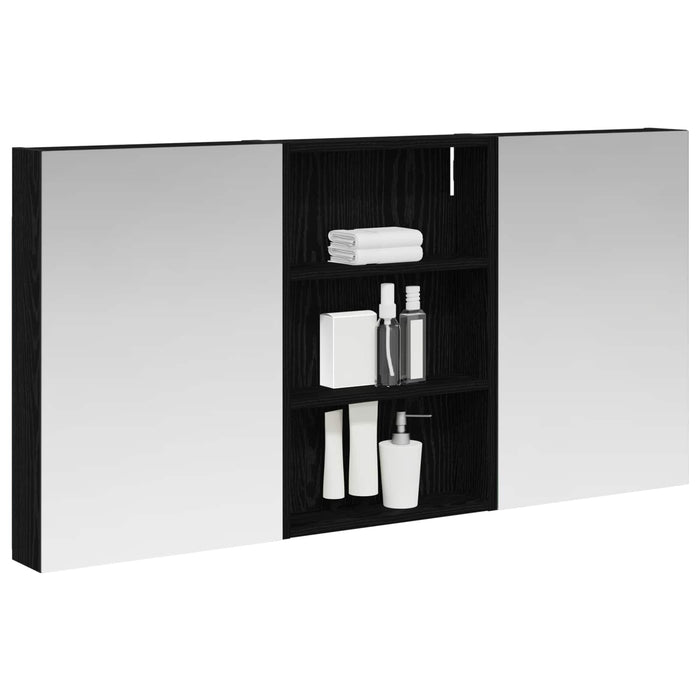 Set dulap baie 3 buc. 120 x 10,5 x 60,5 cm Lemn prelucrat - WALTI WALTI