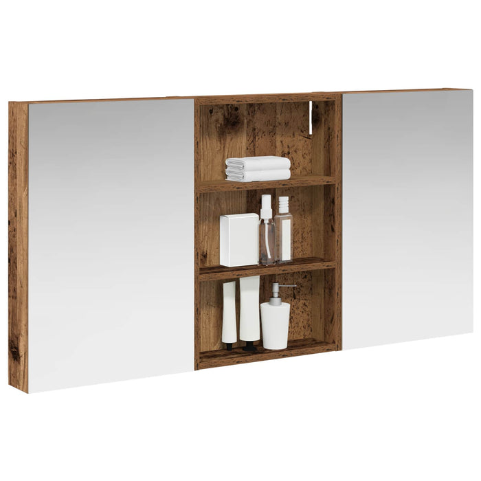 Set dulap baie 3 buc. 120 x 10,5 x 60,5 cm Lemn prelucrat WALTI