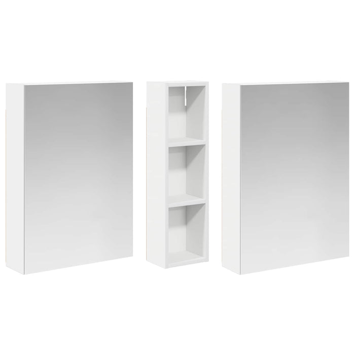 Set dulap baie 3 buc. 120 x 14,5 x 70 cm Lemn prelucrat - WALTI WALTI