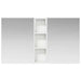Set dulap baie 3 buc. 120 x 14,5 x 70 cm Lemn prelucrat - WALTI WALTI