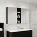 Set dulap baie 3 buc. 120 x 14,5 x 70 cm Lemn prelucrat - WALTI WALTI