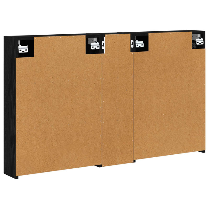 Set dulap baie 3 buc. 120 x 14,5 x 70 cm Lemn prelucrat - WALTI WALTI