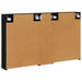 Set dulap baie 3 buc. 120 x 14,5 x 70 cm Lemn prelucrat - WALTI WALTI