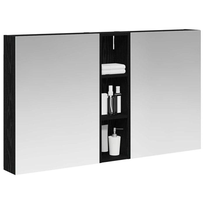 Set dulap baie 3 buc. 120 x 14,5 x 70 cm Lemn prelucrat - WALTI WALTI