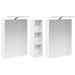 Set dulap baie cu raft 3 pcs 120 x 14,5 x 70 cm Lemn compozit - WALTI WALTI