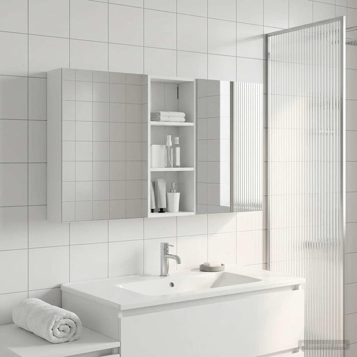 Set dulap baie 3 buc. 130 x 14,5 x 70 cm Lemn prelucrat WALTI