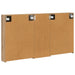 Set dulap baie 3 buc. 130 x 14,5 x 70 cm Lemn prelucrat - WALTI WALTI